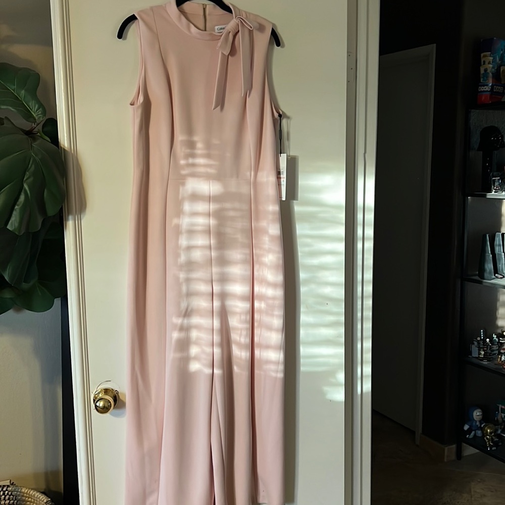 Calvin Klein pantsuit, pink Size 12 NWT